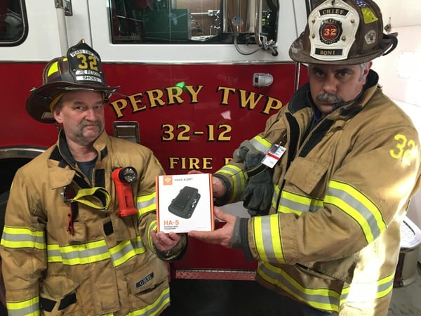 Perry Township Firefighters and HAAS Alert